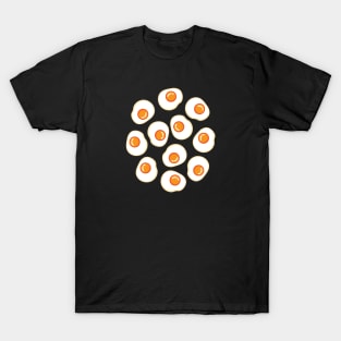 Eggs | Cute | Black T-Shirt